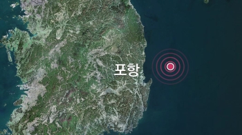 포항 앞바다서 규모 4.1 지진…휴일 오후 '가슴 철렁'