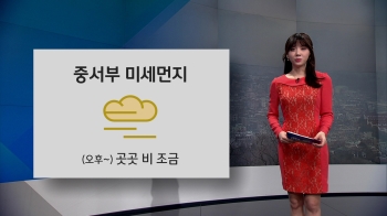 [오늘의 날씨] 중서부 미세먼지 '나쁨'…오후 곳곳 비 조금