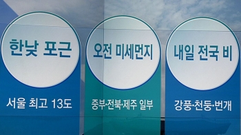 [오늘의 날씨 키워드] 한낮 포근·오전 미세먼지·내일 전국 비