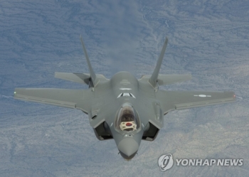 F-35A 2대, 1만3천여㎞ 날아 청주기지 첫 도착…스텔스기 보유국