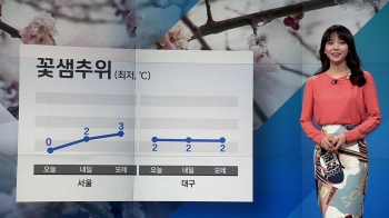 [날씨] 꽃샘추위 모레까지 계속…오후 곳곳 빗방울