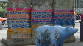 예술이냐 훼손이냐…청계천 베를린장벽 '그라피티' 논란