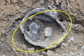 DMZ 화살머리고지 유해발굴 한달…두개골 등 92점 발굴
