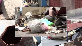 '쓰레기장' 된 재개발지구…타 지역 주민들도 몰려와 '슬쩍'