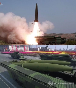 국방부 북 발사체 국회보고…안규백 “단거리미사일 아닐 가능성“