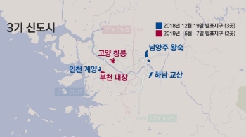 고양 창릉·부천 대장 '3기 신도시'로…30만호 '청사진' 완성