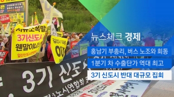 [뉴스체크｜경제] '3기 신도시 반대' 대규모 집회