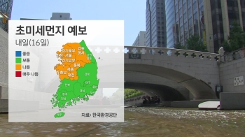 [날씨] 전국 곳곳 30도 안팎…일부 미세먼지 '나쁨'