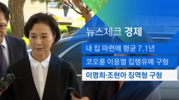 [뉴스체크｜경제] '밀수 혐의' 이명희·조현아 징역형 구형 