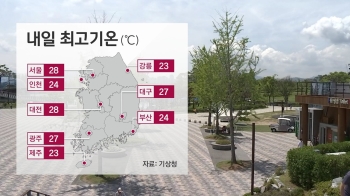 [날씨] 남부지방 한때 소나기…서울·대전 낮 최고 28도
