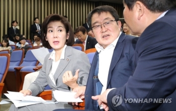 한국·바른미래당 '손혜원 국정조사' 파상공세…민주당 '침묵'