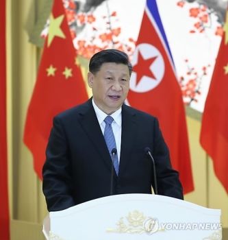 시진핑 “한반도 문제 정치적 해결은 대세…지속적 대화 필요“