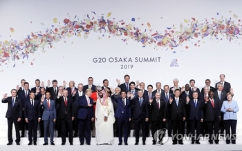 오사카 G20, 폐막…미국 반대로 공동성명에 '반 보호무역' 빠져