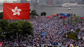홍콩 주권반환 22주년…'송환법 철회 시위' 긴장 고조