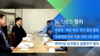 [뉴스체크｜정치] 여야5당 싱크탱크 공동연구 합의