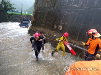 강원 200㎜ 물벼락에 쓰러지고 고립…산사태·침수 피해는 없어