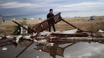 단 '20분 폭풍우'에…그리스 북부 휴양지서 7명 사망