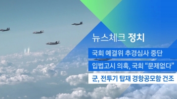 [뉴스체크｜정치] 군, 전투기 탑재 경항공모함 건조