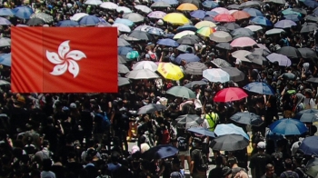 홍콩 경찰, 시위대 집회 불허…'대규모 충돌' 예고