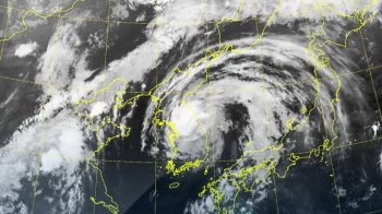 '프란시스코' 부산 상륙 뒤 소멸…강원 곳곳 호우·강풍특보