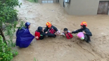 태풍 '레끼마' 중국 강타…이재민 471만, 사망 30여 명