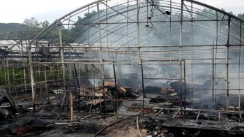 경북 군위군 식물원 화재…관리인 추정 여성 1명 숨져