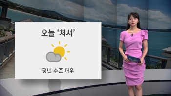 [오늘의 날씨] 절기 '처서' 평년 수준 더위…서울 낮 30도