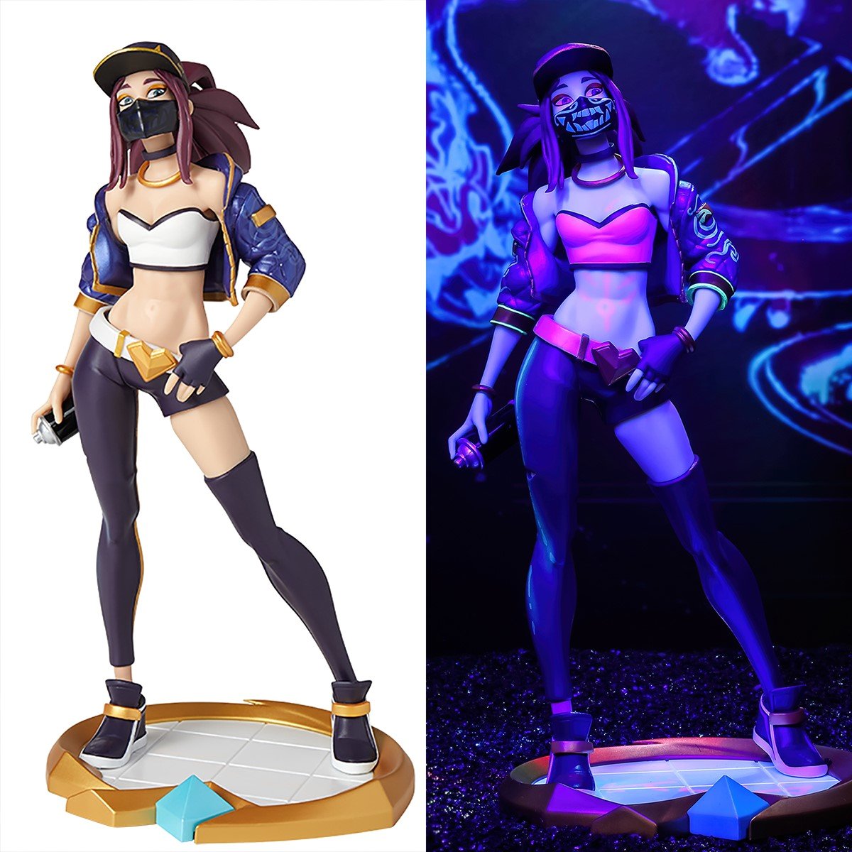 Figure out. Статуэтка Akali k da. KDA Akali фигурка. Фигурка Акали лига легенд. Фигурка Ари KDA all out.