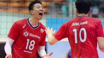 한국 남자 배구, 대만 완파…아시아선수권 4강 가능성