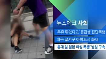 [뉴스체크｜사회] '홍대 앞 일본 여성 폭행' 남성 구속