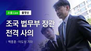 [191014 소셜라이브] 조국 법무부 장관 전격 사의