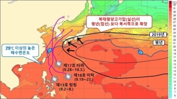 기상청 “연내 태풍 추가로 한국 올 가능성 거의 없어“