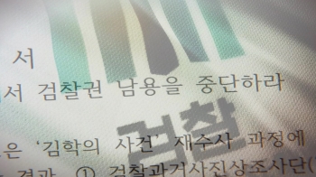조사단원 “윤 총장 사건에 검찰권 남용…경찰로 보내야“