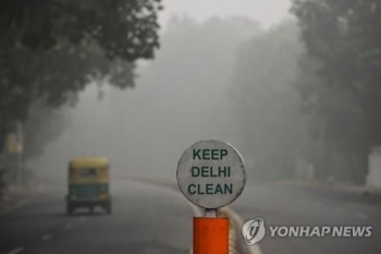 비행기도 회항 시킨 인도 스모그…대기질오염 나날이 '신기록'