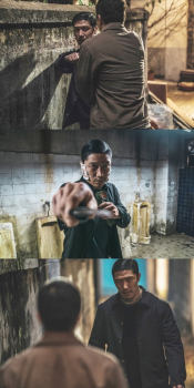 '신의한수:귀수편' 갈고리눈 홍기준, 강렬한 암전 액션
