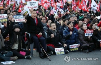 한국당, 주말 패스트트랙 저지 강공…'문 정권 3대 농단' 규탄