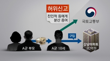 20억대 아파트 산 10대…'수상한 자금' 무더기 세무조사