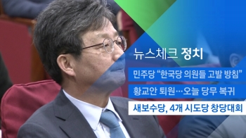 [뉴스체크｜정치] 새보수당, 4개 시도당 창당대회