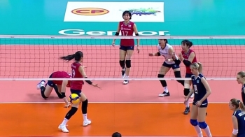 한국 여자배구, 카자흐스탄 잡고 조 1위…대만과 준결승