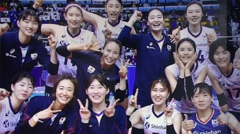 김연경 부상 이탈에도…여자배구, 대만 꺾고 결승 진출