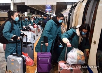 중국 신종코로나 환자 3천명 육박…우한탈출 500만중 6천명 한국행