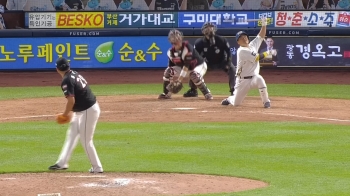박석민, 끝내기 '무릎 홈런'…미국 야구팬들도 탄성
