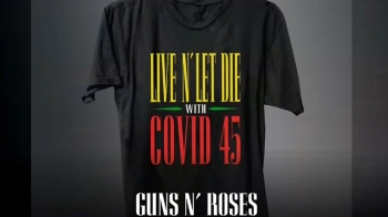[아침& 지금] 미 록밴드 '코로나45' 셔츠 판매…45대 트럼프 조롱