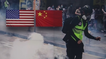 '홍콩 국가보안법'에 미·중 일촉즉발…홍콩선 반대 시위