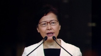캐리 람 “홍콩보안법 통과 환영…입법 조속히 마무리해야“