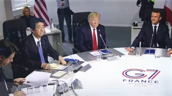 교도통신 “일본, 트럼프에 한국 G7 참여 반대 표명“