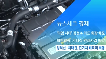 [뉴스체크｜경제] 정의선-최태원, 전기차 배터리 회동