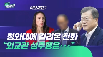 정상 간 통화서 '외교관 성 비위' 거론?…'나라 망신'