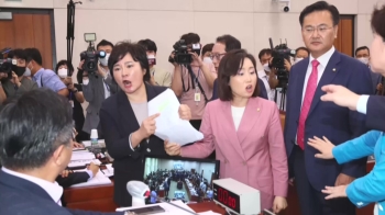 고성·삿대질 오간 법사위…통합당은 '장외 투쟁' 고민