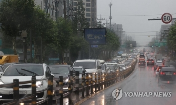 서울 동부간선·강변북로·내부순환·올림픽대로 곳곳 교통통제